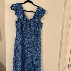 London times blue maxi dress